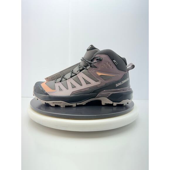 Salomon X Ultra 360 Mid Womens Size 9 Hiking Boots Plum Purple Waterproof 474500 - Picture 1 of 10